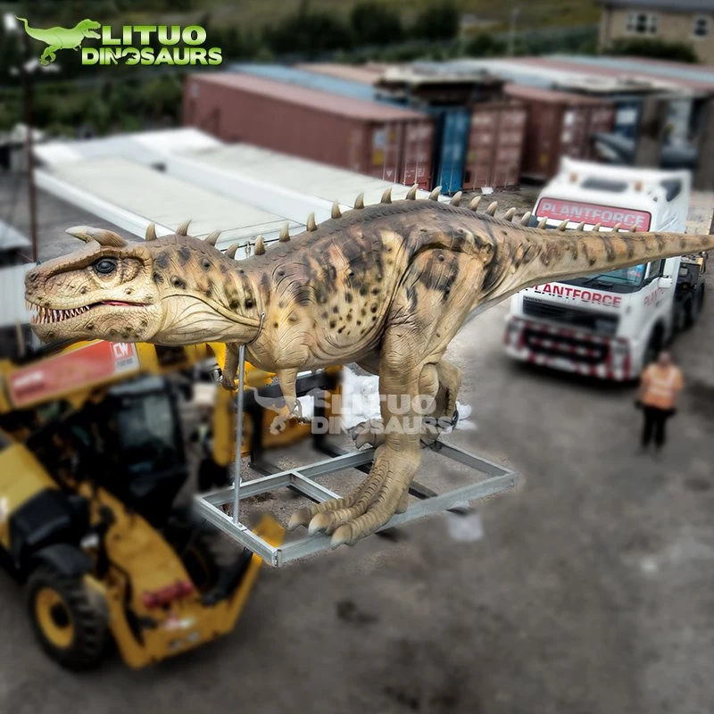 Animatronic and Simulation Carnotaurus Dinosaur Model