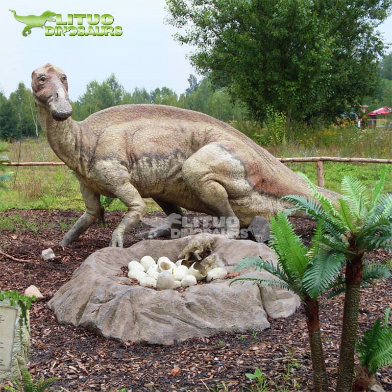 Lay Egg Realistic Dinosaur Animatronic Maiasaura