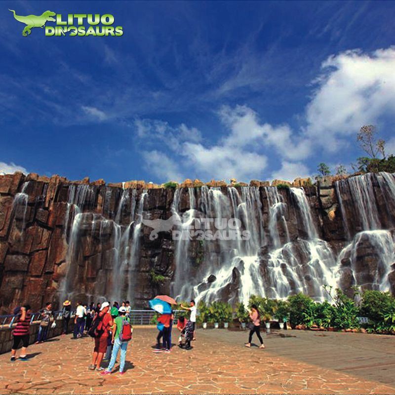 Artificial Mountain Waterfall