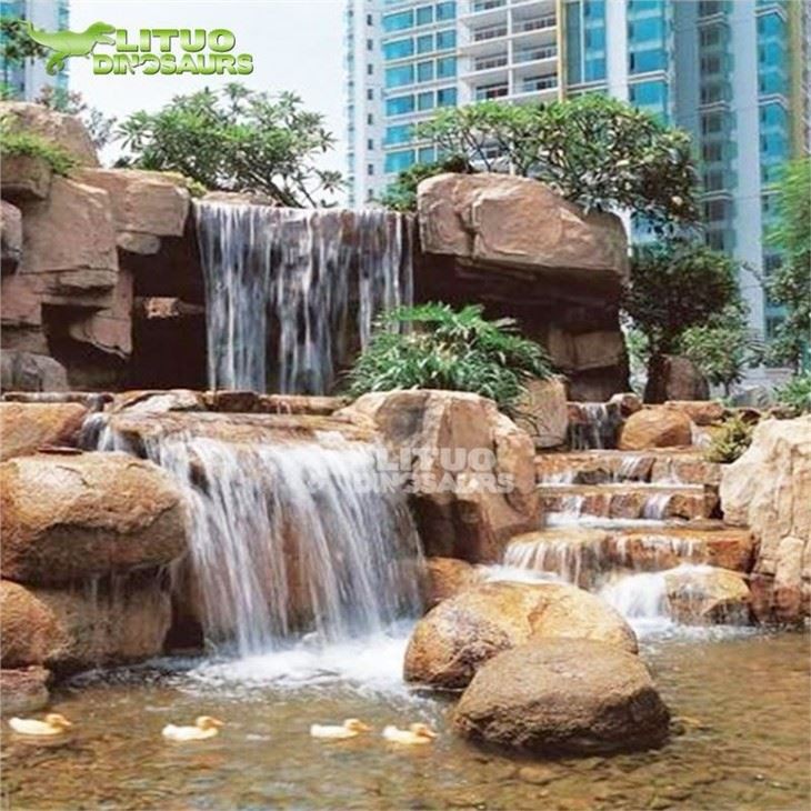 3Mountain Rocks Waterfall(001)