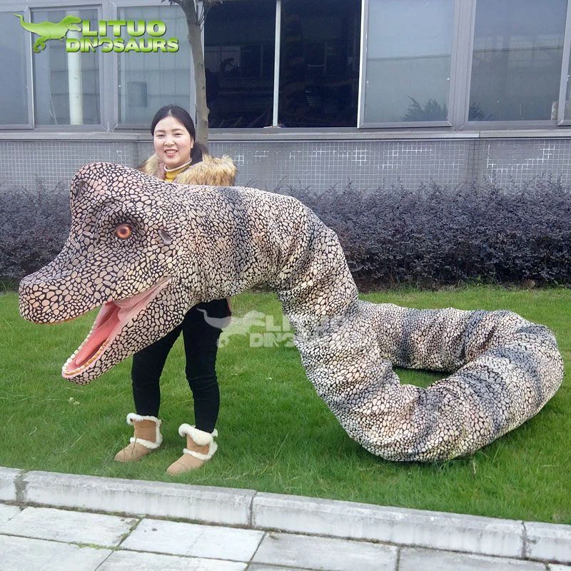 Brachiosaurus Head with Neck Dinosaur Hand Puppet
