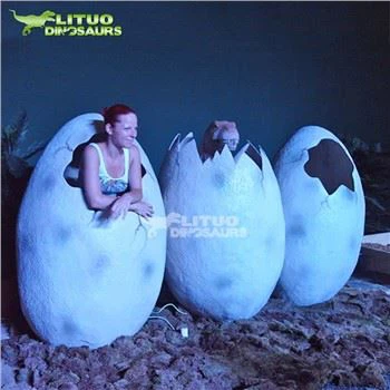 Fiberglass Dinosaur Dinosaur Egg for Photographs