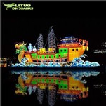 Chinese Dragon Boat Lantern for New Year