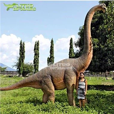 Giant Animatronic Dinosaur Model