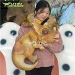 Realistic Dinosaur Triceratops Puppet