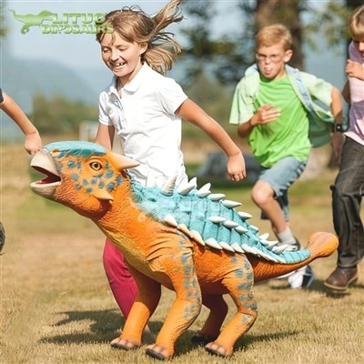 Remote Control Ankylosaur Interactive Animatronic Robot Dog Dinosaur